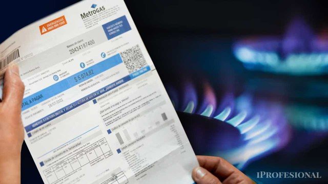 Gráfico de subsidios al gas en zona fría con estadísticas de hogares afectados