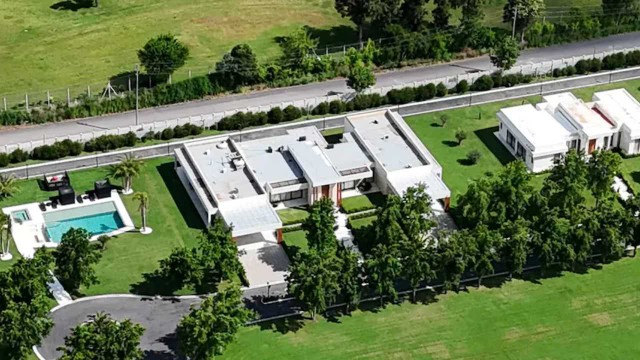 Mansión en Pilar investigada por presuntos testaferros de la AFA
