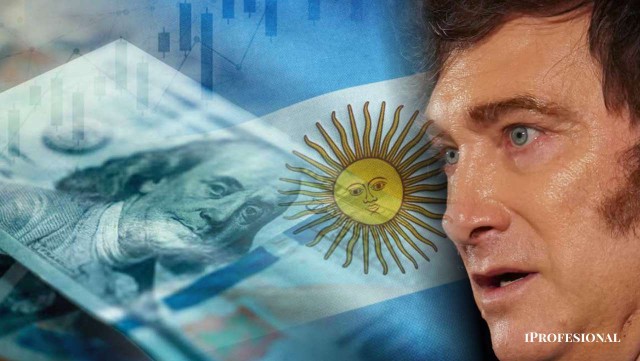 Gráfico que compara inversión en Vaca Muerta con caída de la construcción y la industria