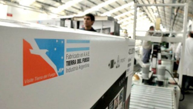 Planta industrial de electrónica en Tierra del Fuego con actividad reducida