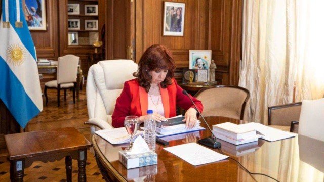 Cristina Kirchner en el Congreso