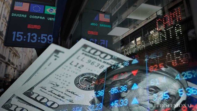 Gráfico de cotización del dólar mayorista en junio de 2025