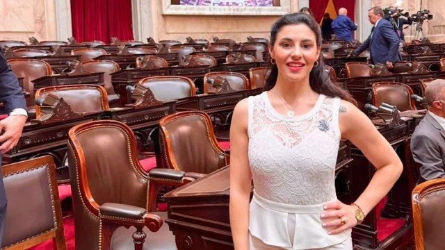Marcela Pagano en el Congreso