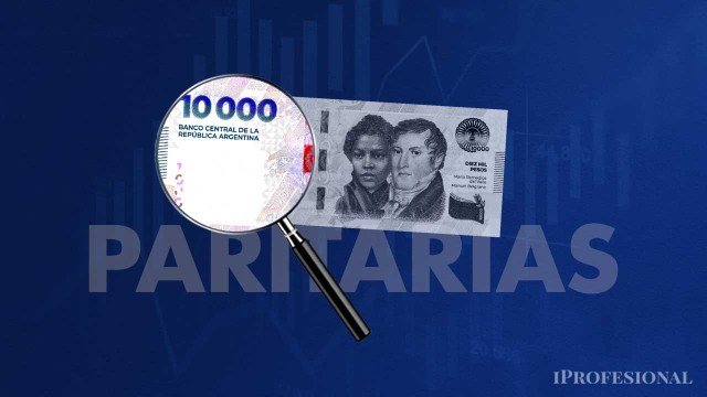 Gráfico de inflación y paritarias en CABA junio 2026
