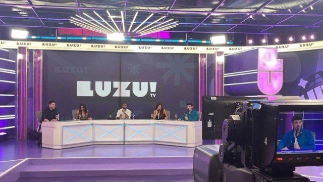 Captura de pantalla de Luzu TV con gráfico de audiencia