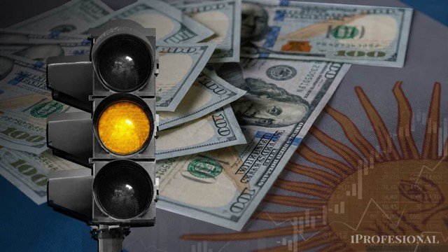 Gráfico del tipo de cambio del dólar oficial en Argentina