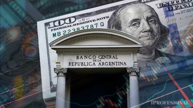 Edificio del Banco Central de la República Argentina en Buenos Aires