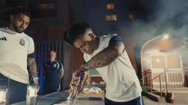 Video de Chiqui Tapia mostrando el asado de la Selección argentina en el Mundial 2026