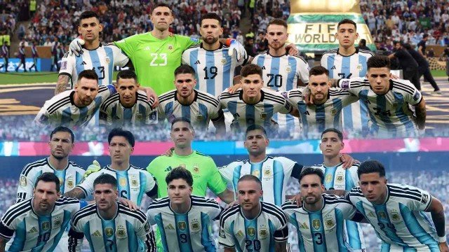 Selección Argentina en el Met Life Stadium antes de la final del Mundial 2026