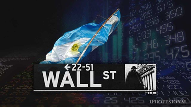 Gráfico de bonos soberanos argentinos en dólares con tendencia alcista