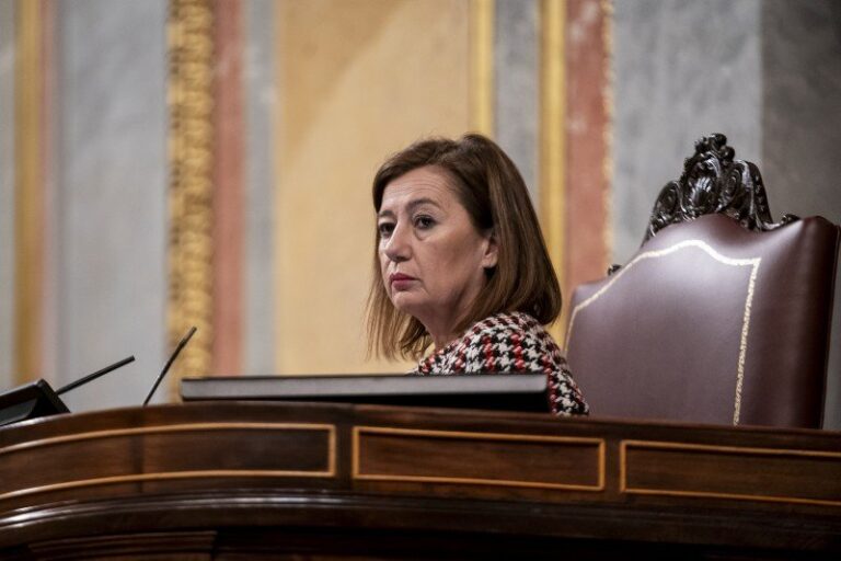 Francina Armengol en el Congreso de los Diputados