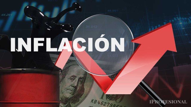 Gráfico de evolución del IPC en Argentina
