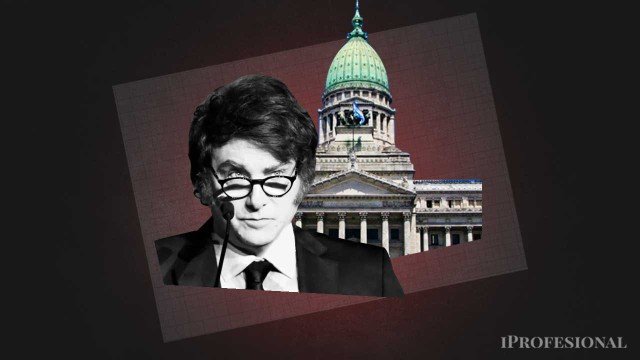 Vista del Senado de la Nación Argentina durante una sesión