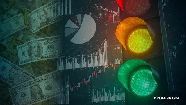 Gráfico de semáforo con bonos argentinos y recomendaciones de inversión